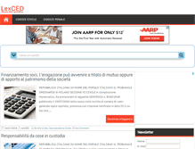 Tablet Screenshot of lexced.com
